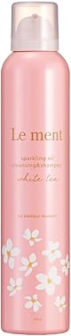 Le ment(ルメント) 炭酸シャンプー [ホワイトティーの香り] 9,000ppm 炭酸シャンプー 頭皮ケア ノンシリコン ヘッドスパ PPT系洗浄成分 アミノ酸シャンプー 50種以上の美容成分 ダメージケア 炭酸ヘッドスパ サロンクオリティ スペシャルケア