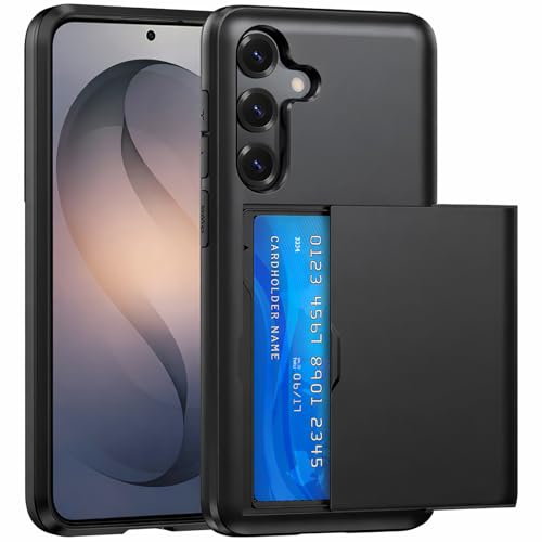 SZSSZSM Coque Portefeuille pour Samsung Galaxy S26 Plus avec Porte Carte Fente Caché, Housse Protection Antichoc Double Couche, Étui pour Samsung S26 Plus...