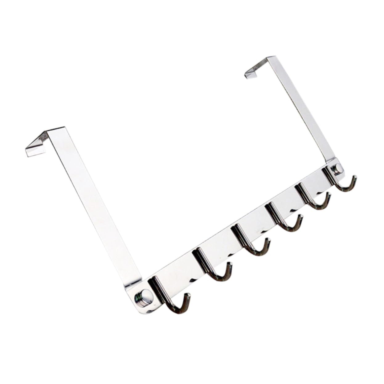 SHINEOFI Gancho de Puerta Inoxidable sin Perforación Colgador Resistente para Toallas Ropa Sombreros y Accesorios Organizador para Baño y Dormitorio Montaje Fácil sin Daños
