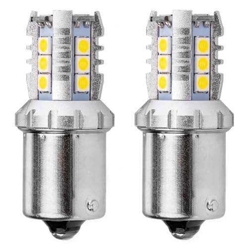 AMiO LED CANBUS 3030 16SMD 1156 BA15S P21W R10W R5W Blanc 12V/24V