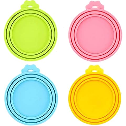 DDSHUN Universal Silicone Pet Food Can Lids Cover