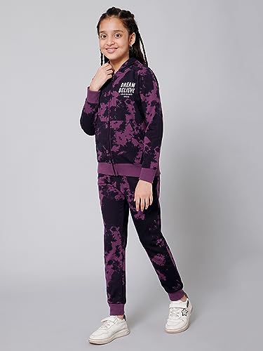 Image of Alan Jones Clothing Girls Patterned Tracksuit Set