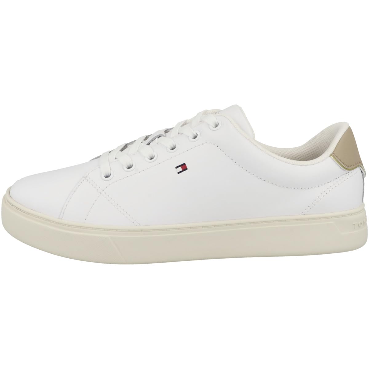 Tommy Hilfiger Essential Court Sneaker Fw0fw07427, Zapatilla con Suela Cupsole Mujer