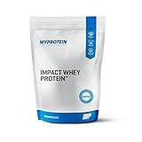 Myprotein Impact Whey Protein Blend, Strawberry Cream, 5.5 lbs (100 Servings) 