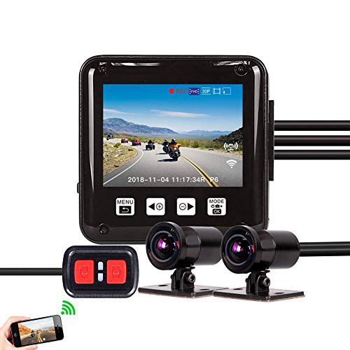 Vsysto Dash cam, Sport Accident Proof Camera DVR, Full Body Waterproof, with 2'