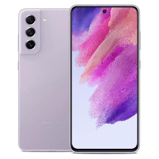 Samsung - Galaxy S21 FE Teléfono celular 5G, smartphone Android desbloqueado de fábrica, 128 GB, pantalla 120 Hz, cámara profesional, batería inteligente para todo el día, lavanda (reacondicionado)