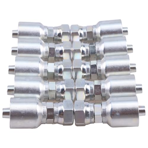 Image of 10PCS Fitting With 3 /8 inch Flat Face Seal Thread 1JS43-6-6