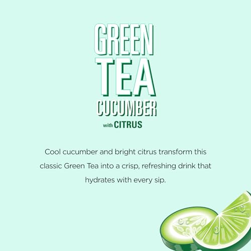 Image of AriZona Green Tea with Cucumber and Citrus - Big Can, 22 Fl Oz (24 Pack)