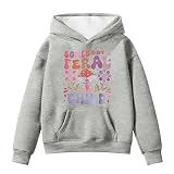 Suéter para niñas 146 Sudaderas y sudaderas para niñas Suéter con bolsillo de manga larga con estampado de letras Sudadera con capucha para niños pequeños Niñas Ropa casual Jersey de primavera para