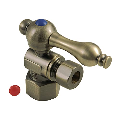 Vannes de quart de tour en laiton filetées 1/2 FIP robinet d'arrêt de compression