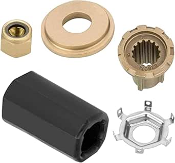 Repuesto Mercury Kit Buje Flo-Torq II Para Motores Mercury - Repuesto Compatible Con Alpha Bravo 135-300HP, Número Pieza 835257Q1 Repuesto Mercury Mercruiser