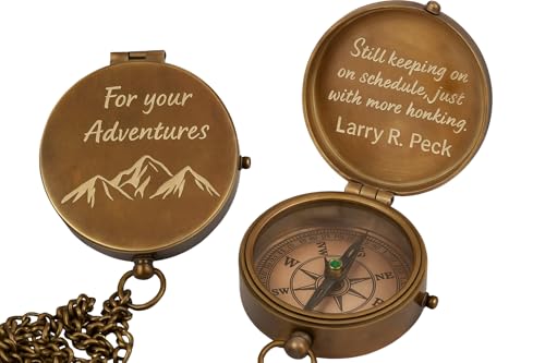 Regalo para hijo de mamá y papá, brújula grabada 2" - regalos de padre a hijo, regalos de mamá a hijo para graduación 2025, cumpleaños, bautizo, confirmación, comunión para 8o aniversario miniatura 4