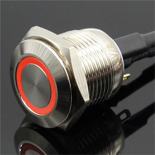 Interrupteur de commande 16mm pour panneau lumineux 5V - 4