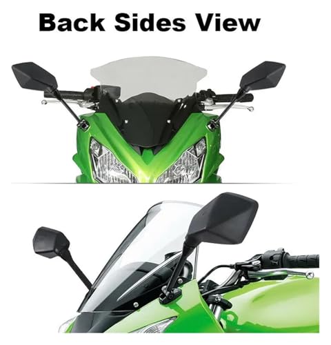 Espejos retrovisores de moto para Ninja 650R ER6F y Z1000SX 3
