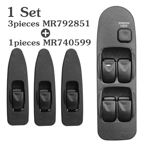 Bouton commande fenêtre voiture bloquée Mitsubishi Carisma interrupteur vitre électrique - 2