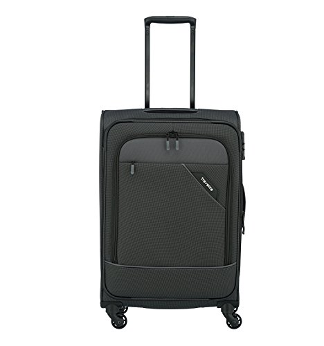 Miniatura 2 de Paklite Maleta Blanda De 4 Ruedas Talla M Con Pliegue De Expansión Candado Tsa, Derby: Maleta De Ruedas Elegante Con Aspecto De Dos Tonos, 66 Cm, 69 Litros Ampliable A 79 Litros