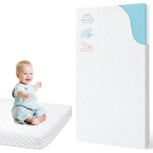 EZKLRWGF Crib Mattress Dual-Sided Memory...