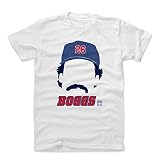 500 LEVEL Wade Boggs Shirt (Cotton, Large, White) - Wade Boggs Silhouette B