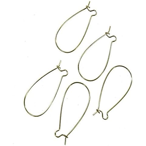 Ganchos para la oreja Original 50 unidades microsujecciones anillos de cobre Cover