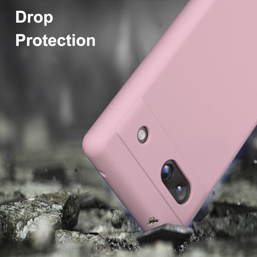 Funda Pixel 7a a prueba de golpes con 3 capas protectoras y forro de microfibra suave 6