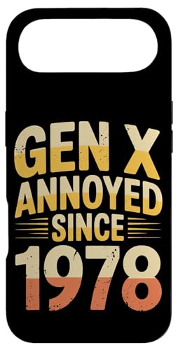 Gen X Annoyed Since 1978 ���g���ȑ�l�̑ԓx - �X�}�z�P�[�X iPhone Air �p