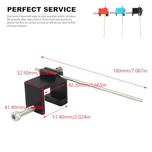 Image of Motorcycle Chain Alignment Tool,Aluminium Chain Adjusting Tool For ATV Sprocket Sport Dirt Bike Motor Scooter Repair Parts-Black