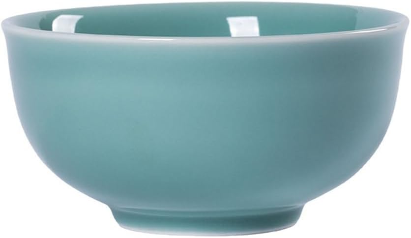 Rice Bowl Household Noodle Ceramic Chinese Tableware Celadon Porridge Small