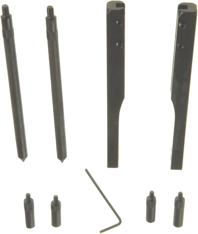 Brake Drum and Rotor Gauge Jaw Attachment Measuring Kit Adapter for 6 & 8 Dial/Digital Caliper (Caliper not Included)