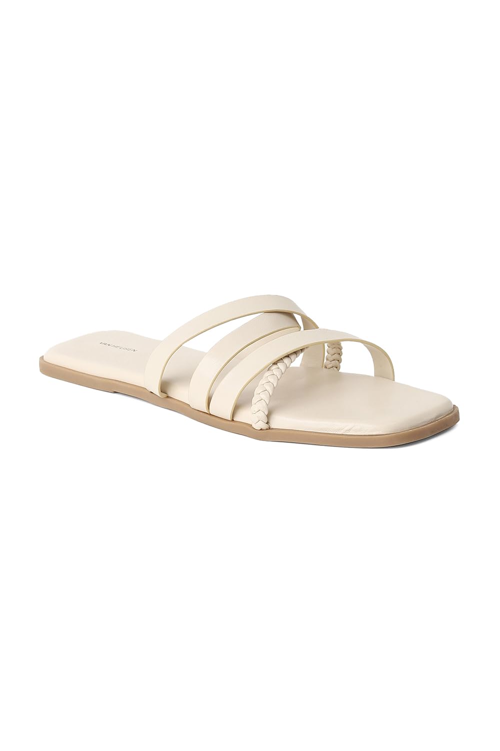 Van Heusen Women Cream Sandals (B0D83R3QWX) Amazon Price History, Amazon Price Tracker