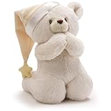 Baby GUND Prayer Teddy Bear Musical Stuffed Animal Plush, 8