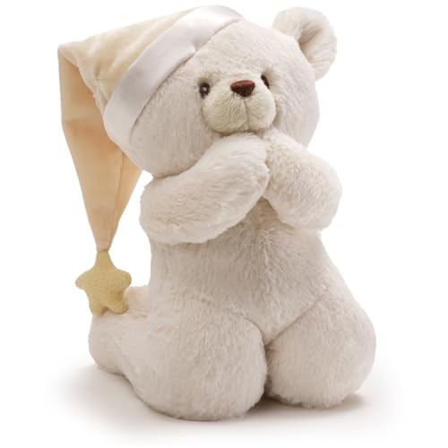 Baby GUND Prayer Teddy Bear Musical Stuffed Animal Plush, 8'