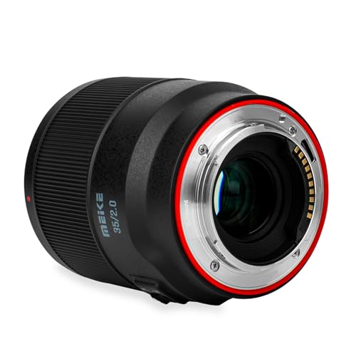 Image of Meike 35mm F2.0 Auto Focus Full Frame STM Stepping Motor Lens Compatible with Sony E Mount Cameras A7 A7R A7IV A7R IV A7III A7RII A7RIII A7SIII A9 A7C A7CII