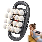ForeverLily 8/16-Head Massage Gun, Muscle Massage Gun Deep, 48KG Deep Tissue Massager with 9 Speeds & 9 Modes, 25mm Amplitude, 2000mAh Rechargeable Muscle Relaxation Gun for Workout & Daily Use