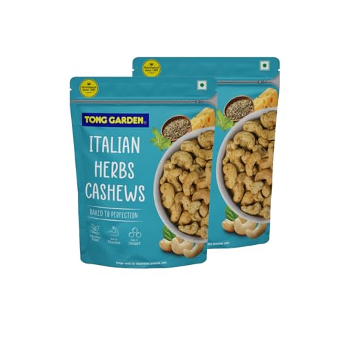 Image of Tong Garden 140Gm Italian Hearbs Cashews (Pack of 2)