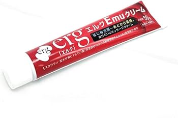 Amazon | erg（エルグ）Emuクリーム 50g （エミュー油 ・ヒアルロン酸