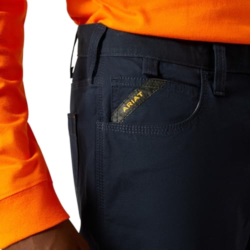 Image of ARIAT Rebar M4 Low Rise DuraStretch Made Tough Stackable Straight Leg Pants
