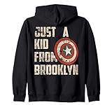 Marvel Captain America Just A Shield From Brooklyn Zip Hoodie