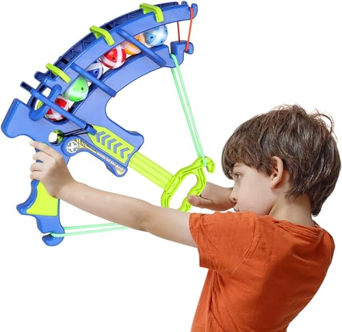 Coo11 Kids Bow and Dart Board popping gun Toys for Kids with 6 Sticky Balls, Indoor/Outdoor Dinosaur Target Game Set, Target Shooting Toys,Gifts for Boys & Girls 3 to 7 Years Old - Image 9