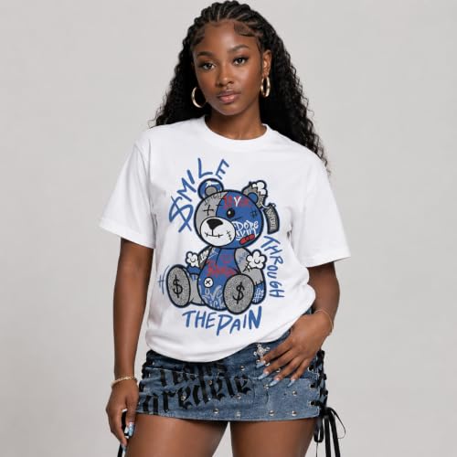Image of DopeSkill Graphic Tee Streetwear Hip Hop Hypebeast Street Style Unisex T-Shirt Sneaker Colour Matching Shirts Cute Graphic