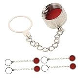 FIXOSHEE 5個防尘罩 チェーン付き コネクタカバー 互換性 母接続器用 防塵保