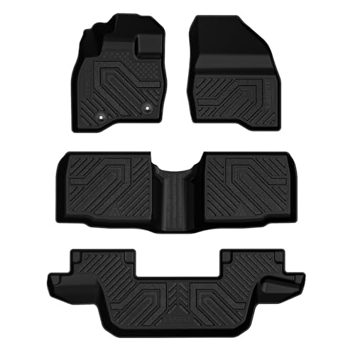 Image of LASFIT Floor Mats for Ford Explorer 2015 2016 2017 2018 2019 7 Seater