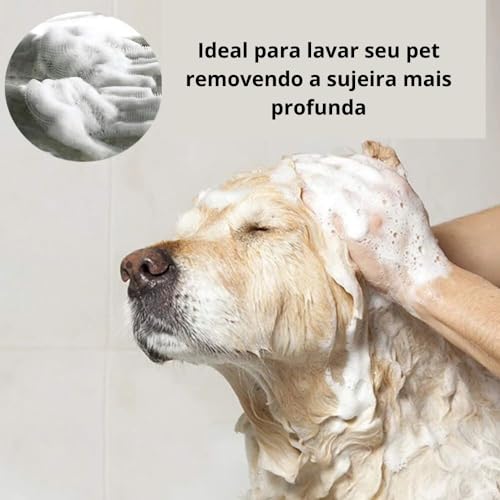 Luva Silicone Lava Louça Pet Carros Limpeza Multifuncional Antiderrapante Cores Sortidas Marca GP Lu