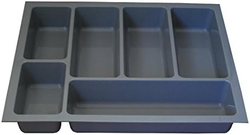 Blum Heavy Duty Cutlery Tray to Fit Most 45cm / 450mm Drawers. Heavy Duty Grey Plastic 364mm Wide x 422mm Deep x 57mm High GT1/450