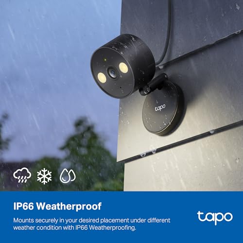 Tapo 2K+ Indoor/Outdoor Wired Security Camera - Person/Pet/Vehicle Detection, Baby Monitoring, Color Night Vision, IP66 Weather Resistant, Subscription-Free Local Storage or Optional Cloud, C121 by Tapo - Image 7