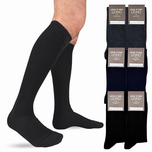 Chaussettes homme chaud coton douillettes pour un hiver chaleureux lot de 6 paires