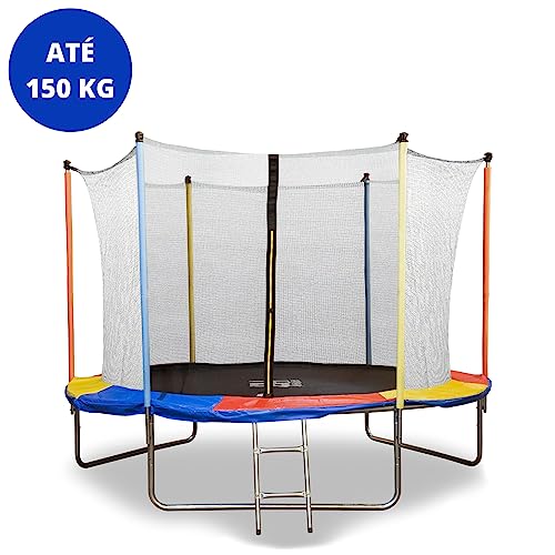 Cama Elástica Pula Pula - 3,05 M BH Store com Rede de Proteção
