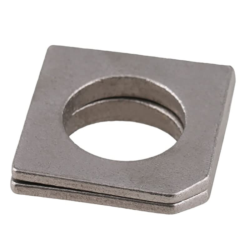 Ctongrun-Arandelas planas M6 -M30 Arandelas cónicas cuadradas Arandela de acero inoxidable, buena resistencia a la corrosión(5pcs,M30)