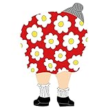 ❤Gartendekoration: Gartenfigur sehr gut für Gartendekorationen wie Garten, Baum, Blume, Blumenbeet, Zaun und Bürgersteig. schmücken Ihren Rasen und Garten. Fügen Sie Interesse zur Gartendekoration hinzu, dies ist eine hervorragende Ergänzung zur Gartendekoration, die Ihren Garten lebendiger macht.