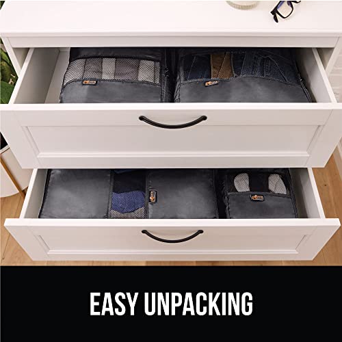 GORILLA GRIP Packing Cubes, Travel Essentials for Suitcase, Mesh Organizer Bags for Clothes Toiletries Shoes and Laundry, Luggage and Carry On Airplane Accessories, Traveling Must Haves - Image 10