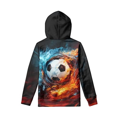 Poceacles Youth Hoodies for Boy Girl Kids Cool Sportwear Novelty Athletic Pullover Sweatshirts with Pocket Age 6-16 Year Old4
